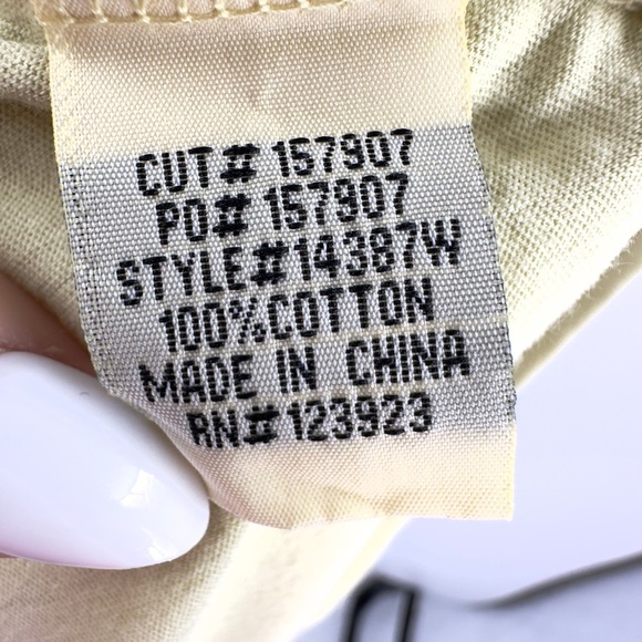 XCVI Wearables Lazzaro Tank Top Womens Size M Yellow Green Asymmetric Hem NWT - Picture 6 of 10